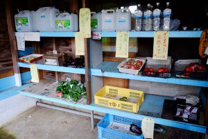 簡易農作物販売所［明神池名水公園・南阿蘇村］